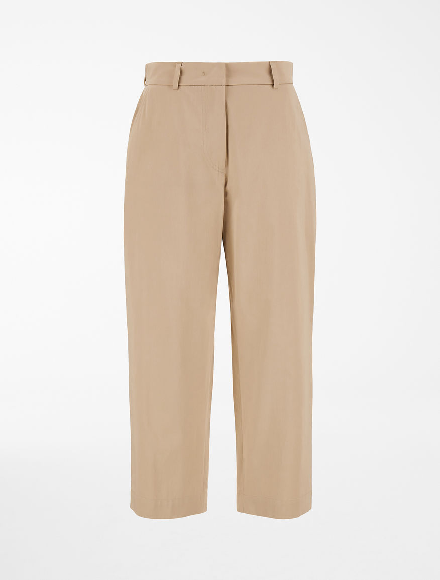 Cotton sateen trousers Weekend Maxmara Cotton sateen trousers Weekend Maxmara