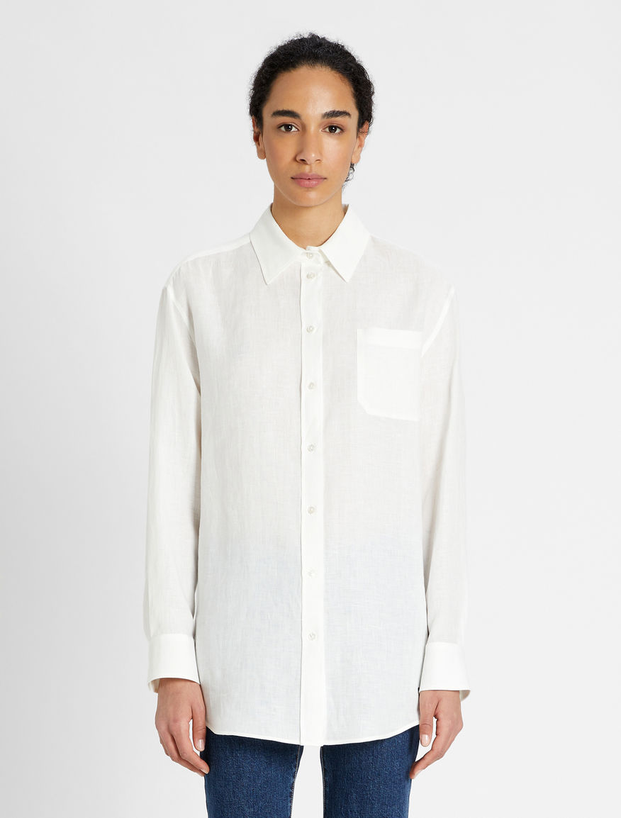Linen fabric shirt Weekend Maxmara Linen fabric shirt Weekend Maxmara
