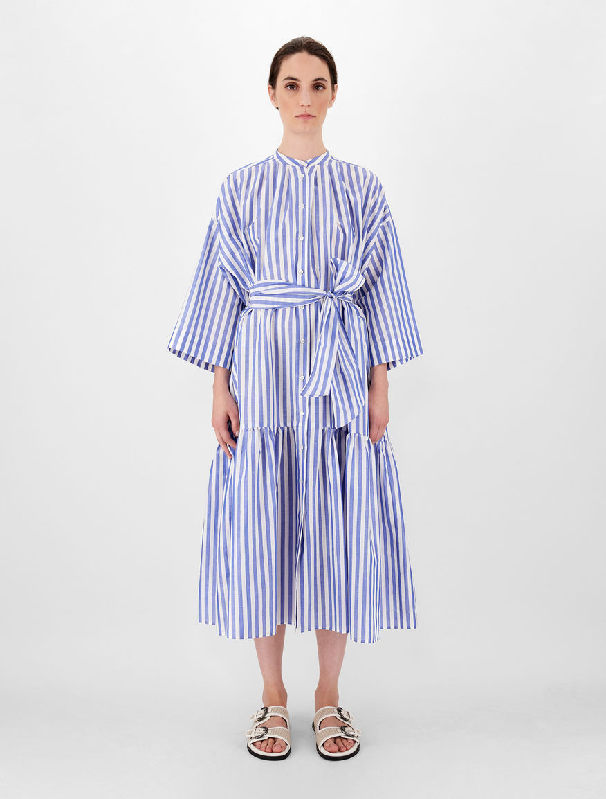 Linen and cotton fabric dress Weekend Maxmara Linen and cotton fabric dress Weekend Maxmara
