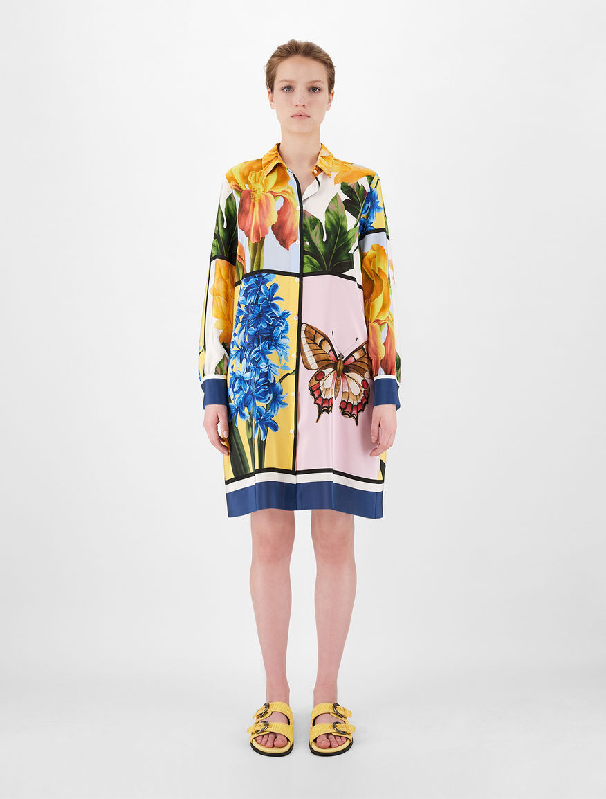 Silk crepe de chine dress Weekend Maxmara Silk crepe de chine dress Weekend Maxmara