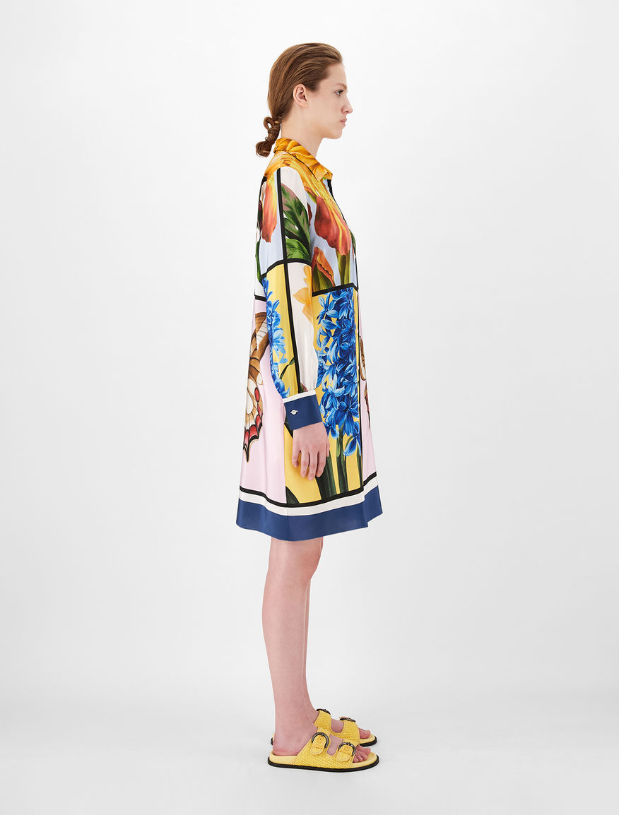 Silk crepe de chine dress Weekend Maxmara Silk crepe de chine dress Weekend Maxmara