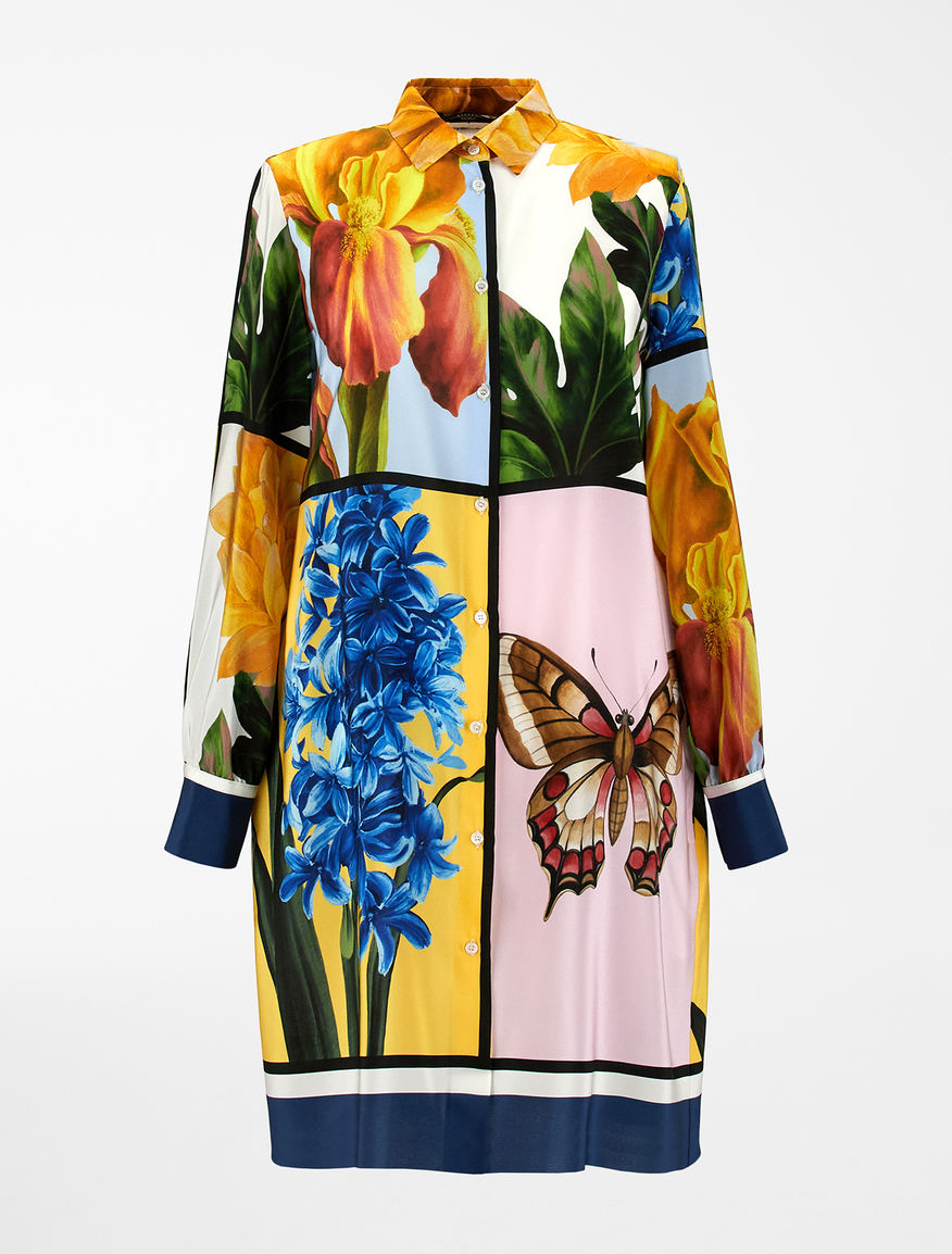 Silk crepe de chine dress Weekend Maxmara Silk crepe de chine dress Weekend Maxmara