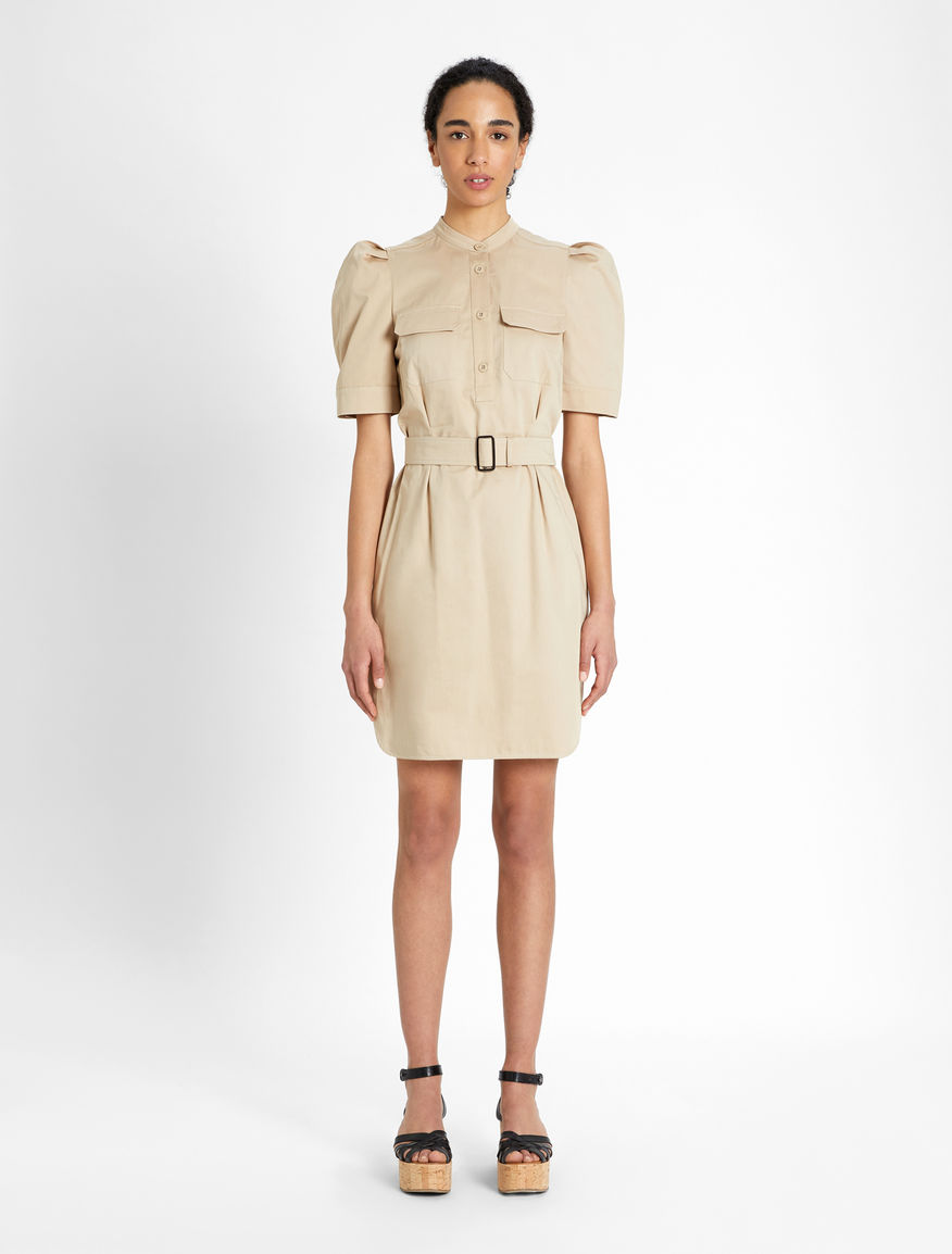 Cotton sateen dress Weekend Maxmara Cotton sateen dress Weekend Maxmara
