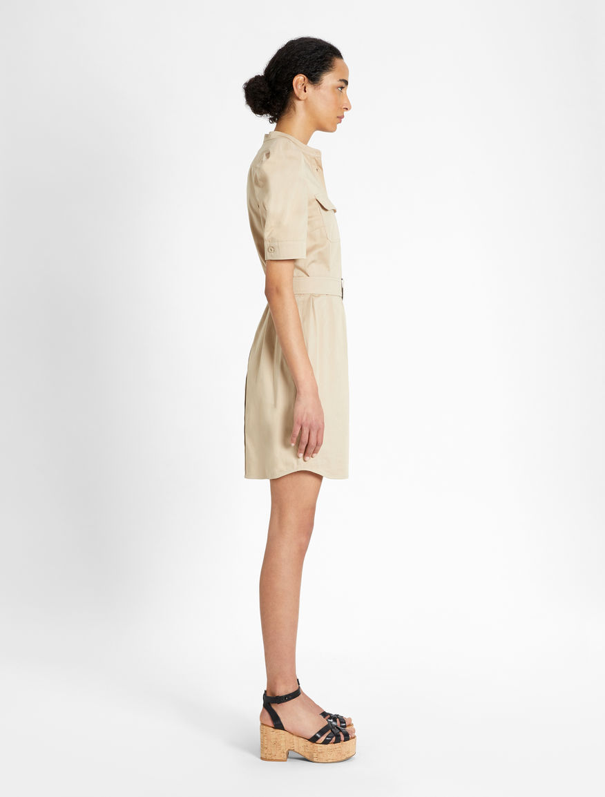 Cotton sateen dress Weekend Maxmara Cotton sateen dress Weekend Maxmara