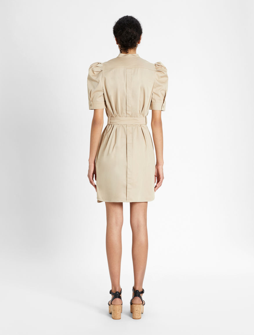 Cotton sateen dress Weekend Maxmara Cotton sateen dress Weekend Maxmara