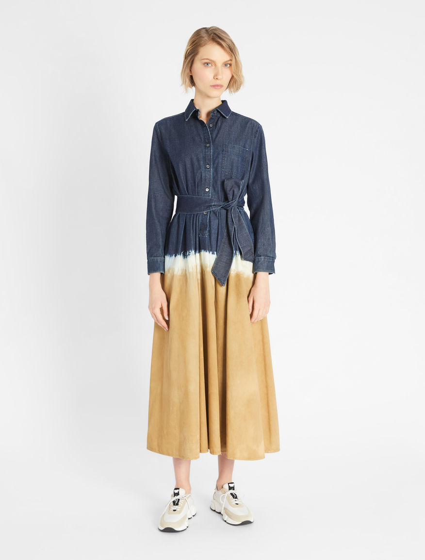Cotton denim dress Weekend Maxmara Cotton denim dress Weekend Maxmara