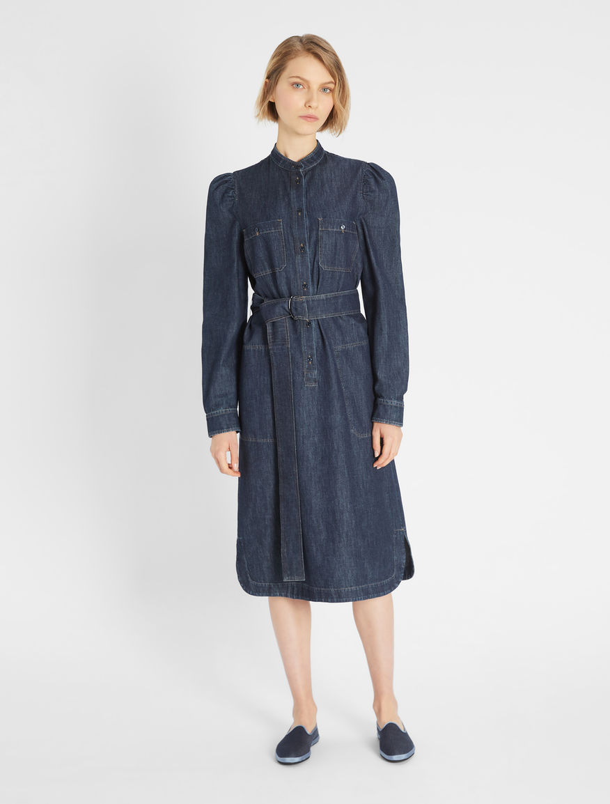 Cotton denim dress Weekend Maxmara Cotton denim dress Weekend Maxmara