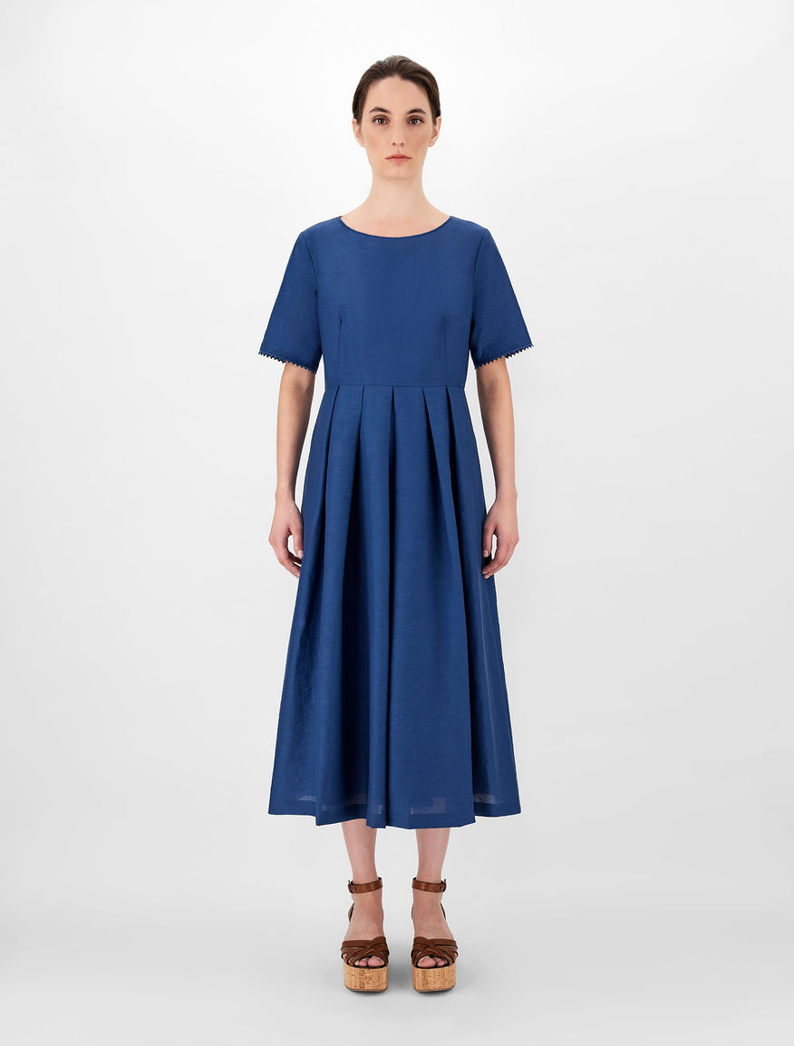 Linen and cotton fabric dress Weekend Maxmara Linen and cotton fabric dress Weekend Maxmara