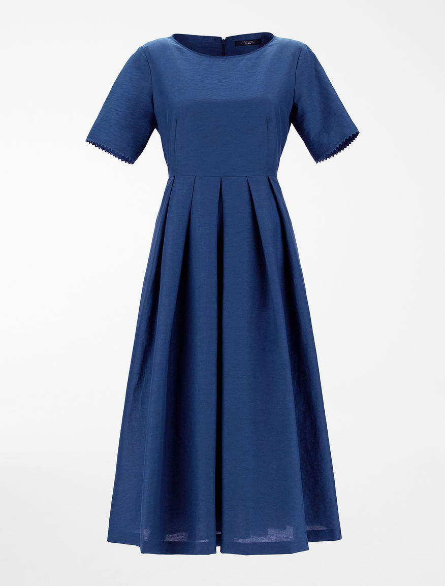 Linen and cotton fabric dress Weekend Maxmara Linen and cotton fabric dress Weekend Maxmara