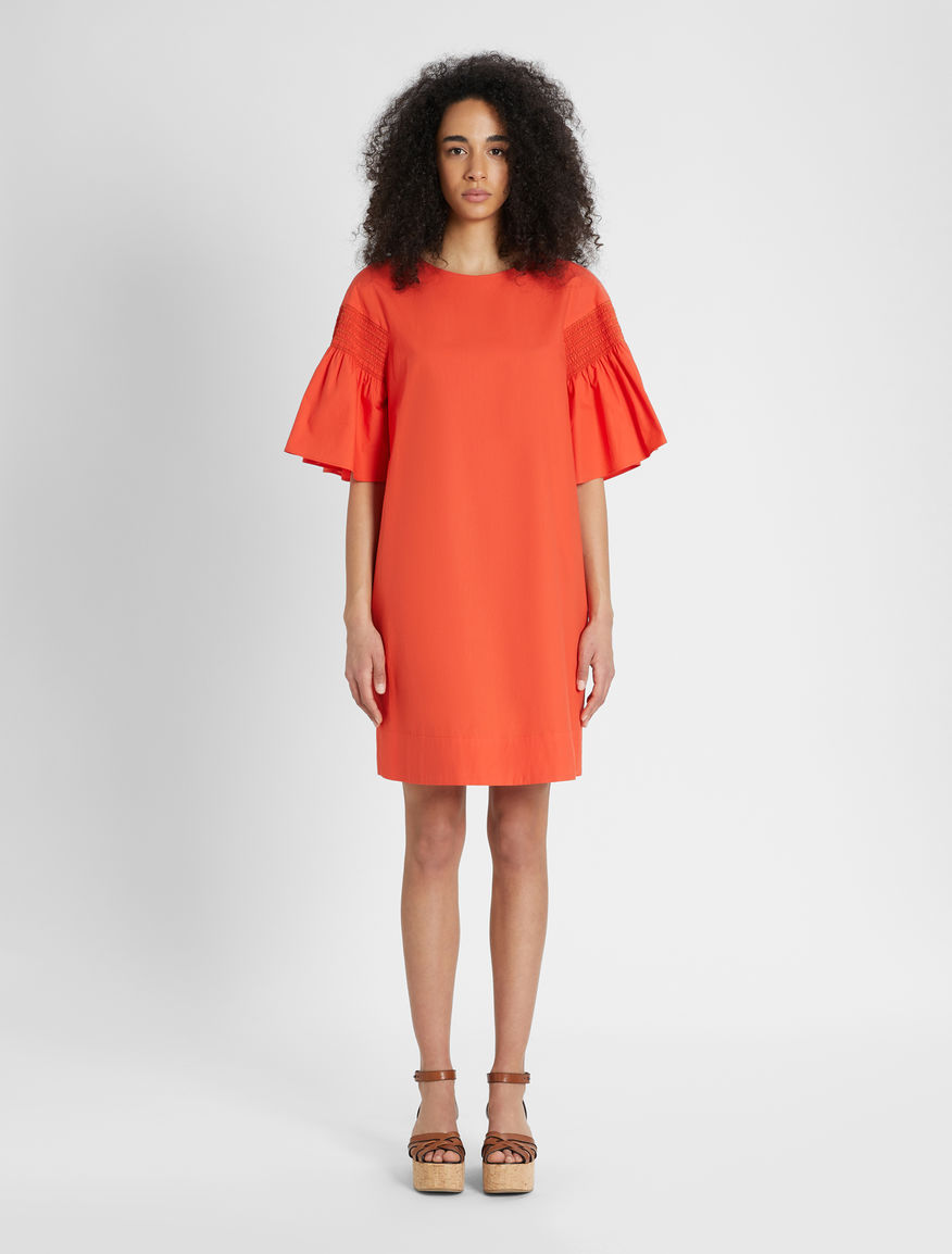 Cotton poplin dress Weekend Maxmara Cotton poplin dress Weekend Maxmara