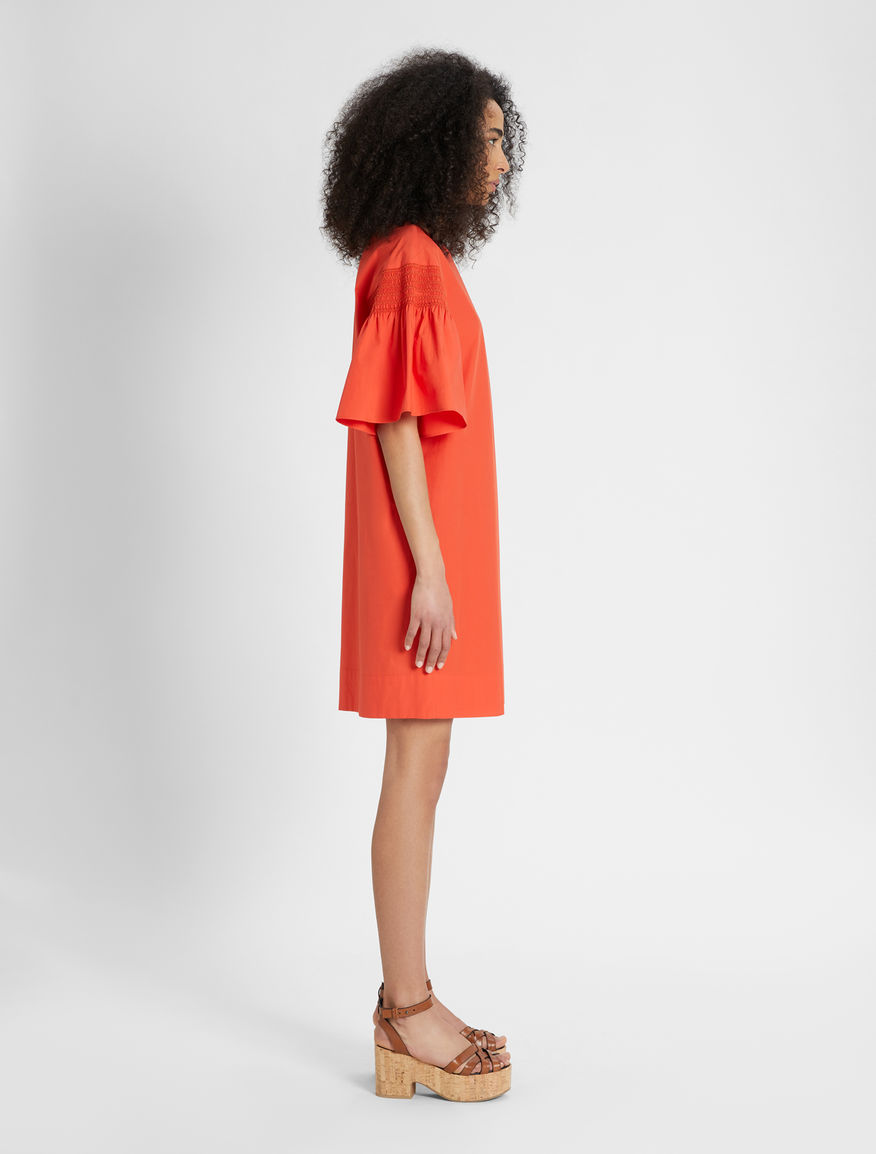 Cotton poplin dress Weekend Maxmara Cotton poplin dress Weekend Maxmara