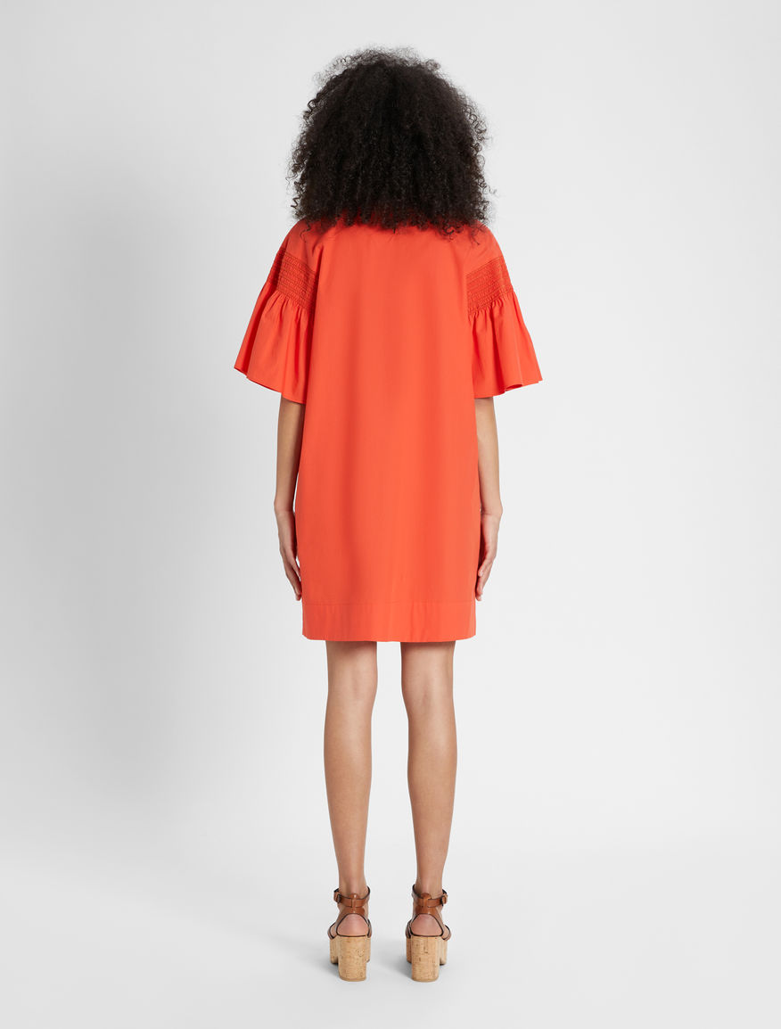 Cotton poplin dress Weekend Maxmara Cotton poplin dress Weekend Maxmara