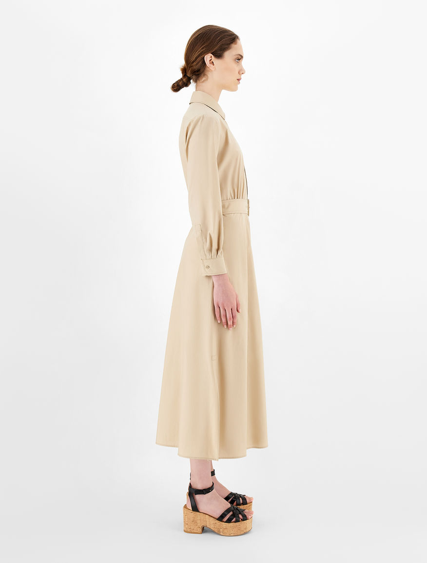 Cotton poplin dress Weekend Maxmara Cotton poplin dress Weekend Maxmara
