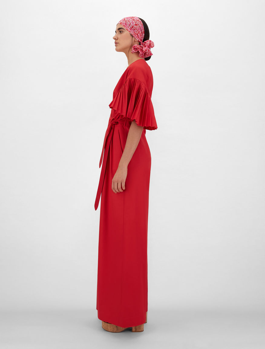 Cotton-blend micro twill jumpsuit Weekend Maxmara Cotton-blend micro twill jumpsuit Weekend Maxmara