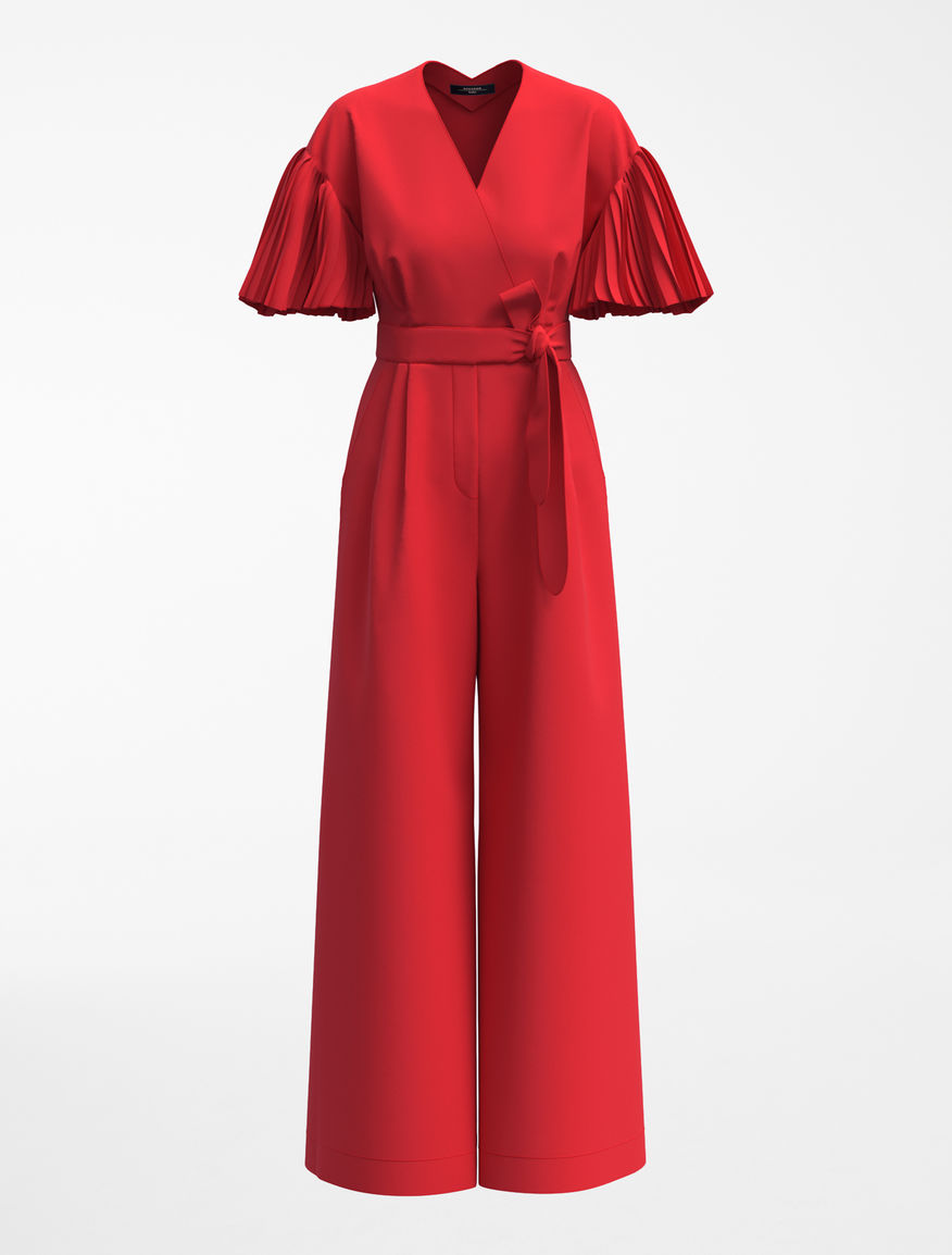 Cotton-blend micro twill jumpsuit Weekend Maxmara Cotton-blend micro twill jumpsuit Weekend Maxmara