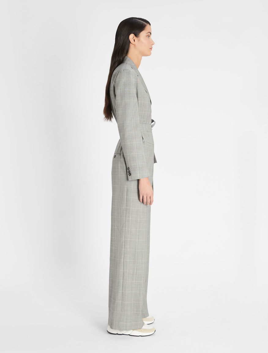 Plain-weave woollen jumpsuit Weekend Maxmara Plain-weave woollen jumpsuit Weekend Maxmara