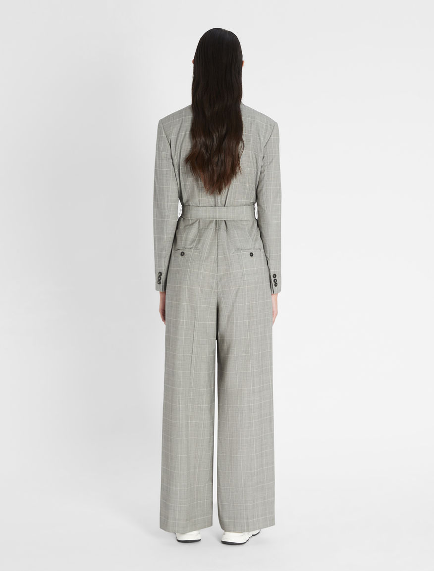 Plain-weave woollen jumpsuit Weekend Maxmara Plain-weave woollen jumpsuit Weekend Maxmara