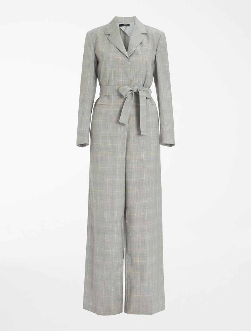 Plain-weave woollen jumpsuit Weekend Maxmara Plain-weave woollen jumpsuit Weekend Maxmara