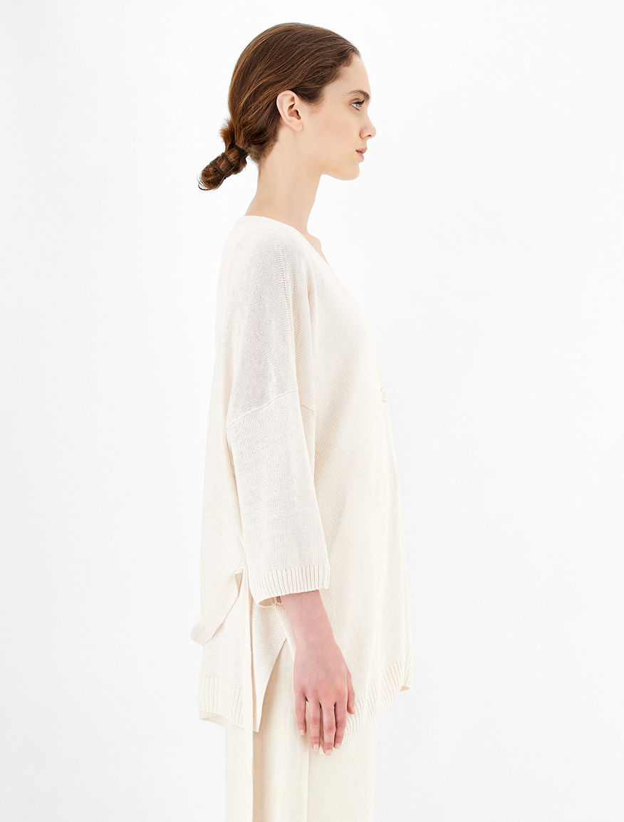 Linen cordonnet cardigan Weekend Maxmara Linen cordonnet cardigan Weekend Maxmara