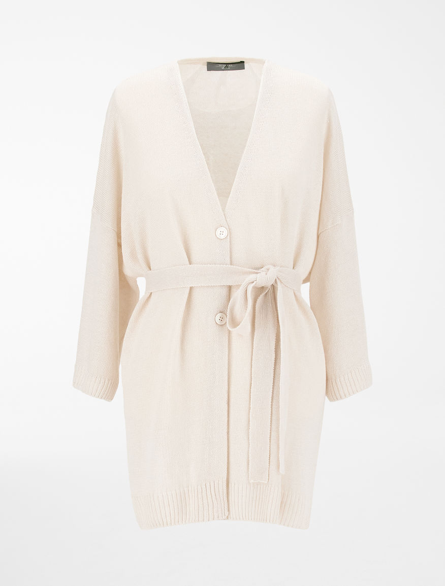 Linen cordonnet cardigan Weekend Maxmara Linen cordonnet cardigan Weekend Maxmara