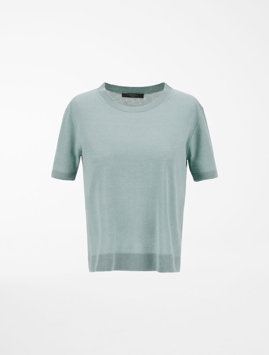 Silk and linen knit T-shirt Weekend Maxmara Silk and linen knit T-shirt Weekend Maxmara