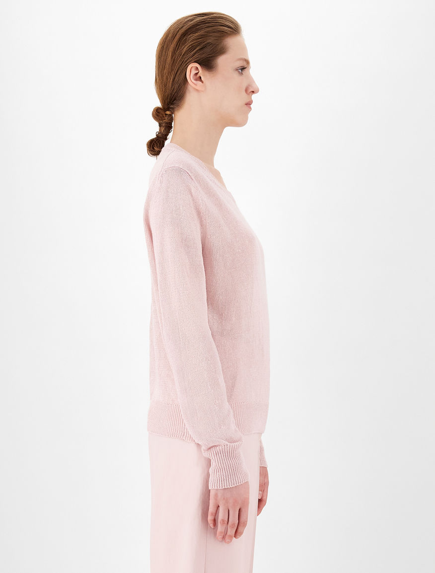 Linen cordonnet pullover Weekend Maxmara Linen cordonnet pullover Weekend Maxmara