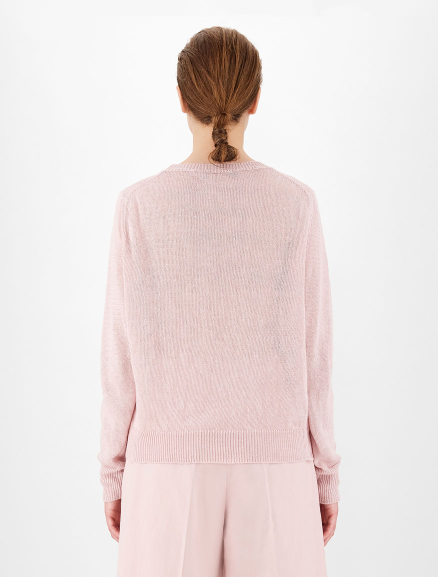 Linen cordonnet pullover Weekend Maxmara Linen cordonnet pullover Weekend Maxmara