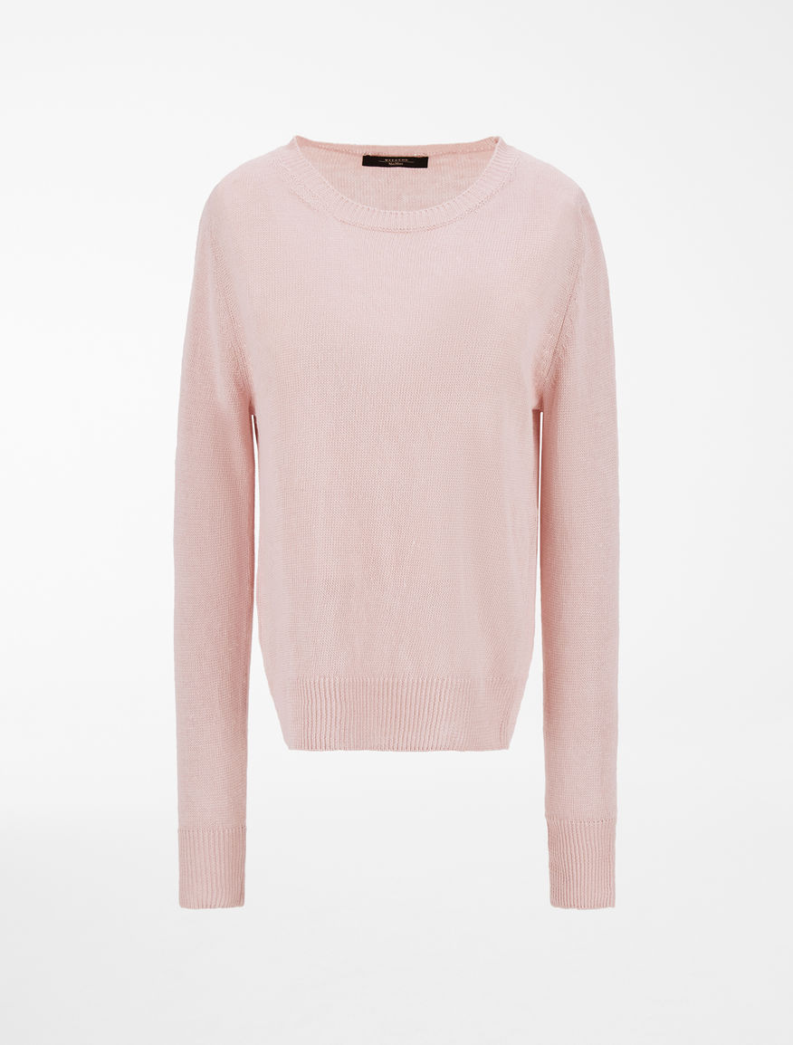 Linen cordonnet pullover Weekend Maxmara Linen cordonnet pullover Weekend Maxmara