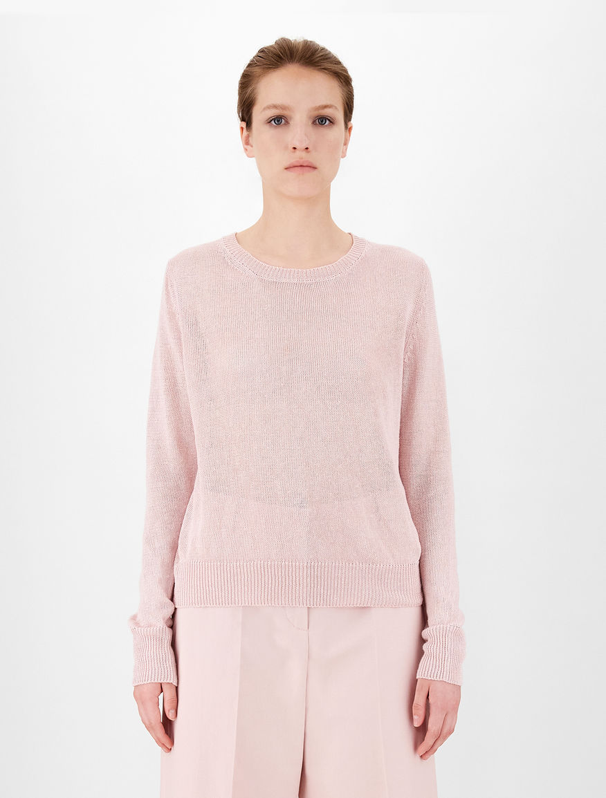 Linen cordonnet pullover Weekend Maxmara Linen cordonnet pullover Weekend Maxmara
