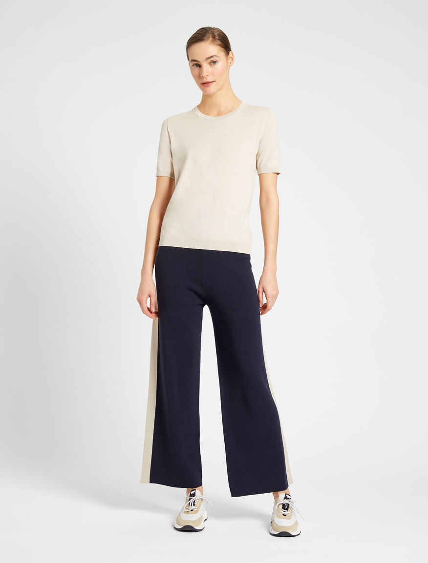 Silk and cotton yarn sweater Weekend Maxmara Silk and cotton yarn sweater Weekend Maxmara