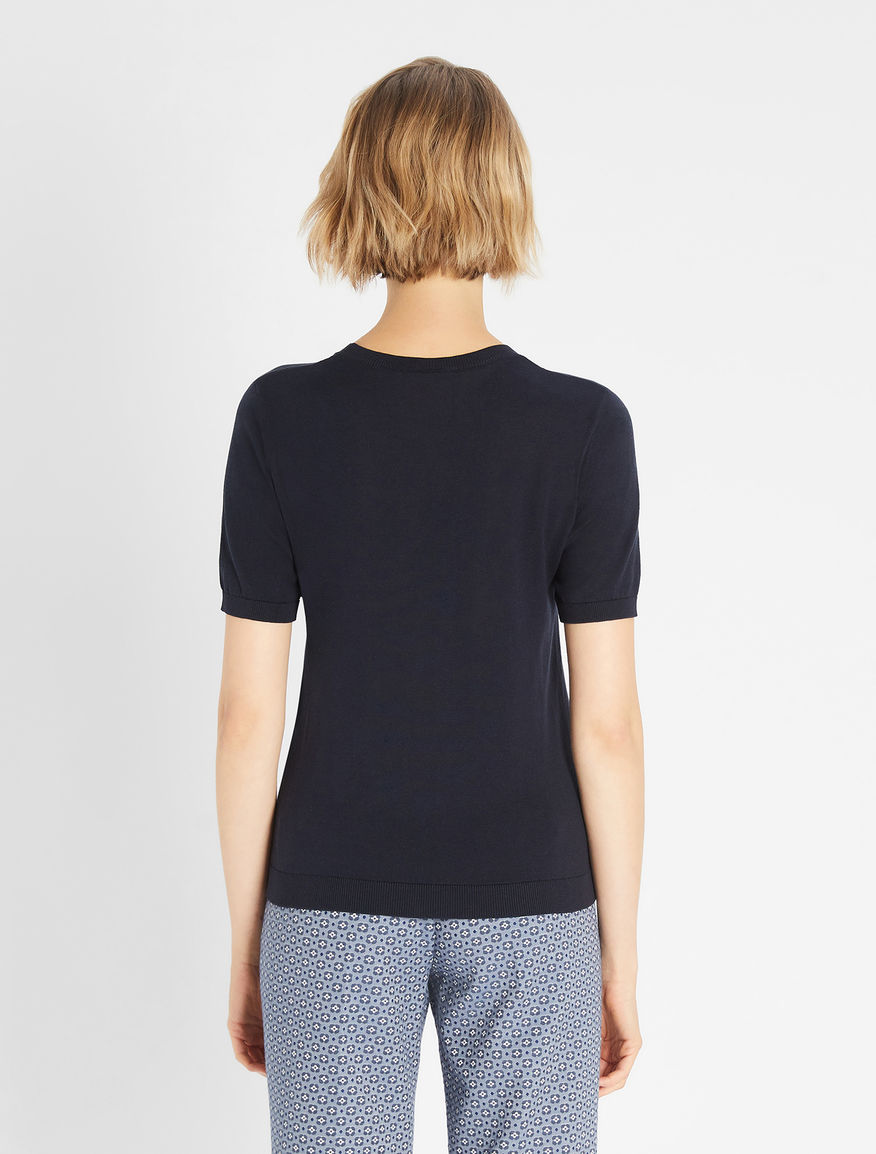 Silk and cotton yarn sweater Weekend Maxmara Silk and cotton yarn sweater Weekend Maxmara