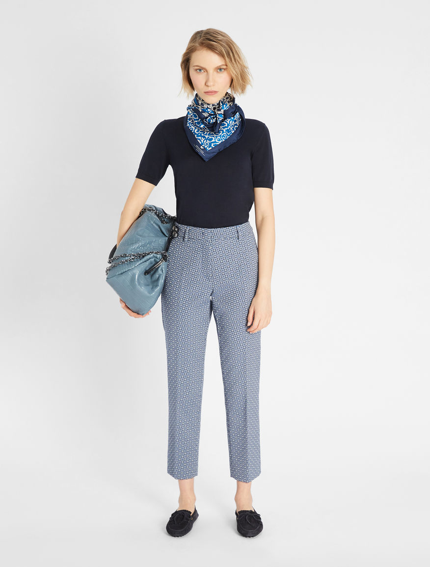Silk and cotton yarn sweater Weekend Maxmara Silk and cotton yarn sweater Weekend Maxmara