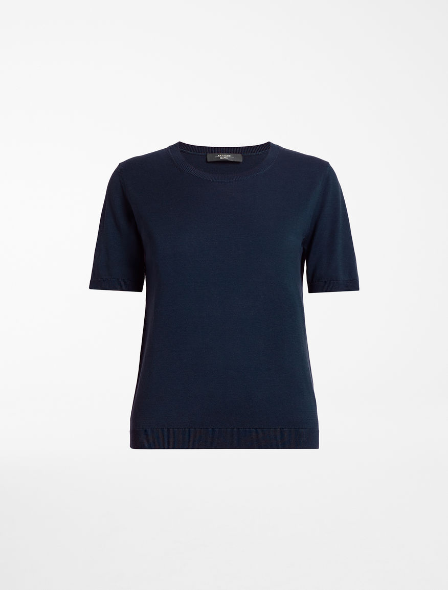Silk and cotton yarn sweater Weekend Maxmara Silk and cotton yarn sweater Weekend Maxmara