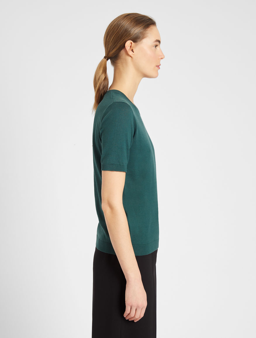 Silk and cotton yarn sweater Weekend Maxmara Silk and cotton yarn sweater Weekend Maxmara