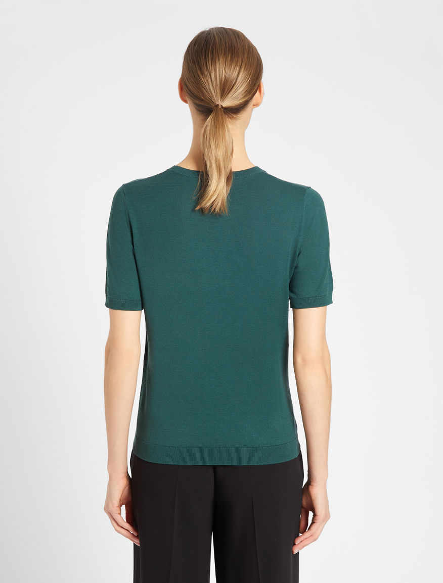Silk and cotton yarn sweater Weekend Maxmara Silk and cotton yarn sweater Weekend Maxmara