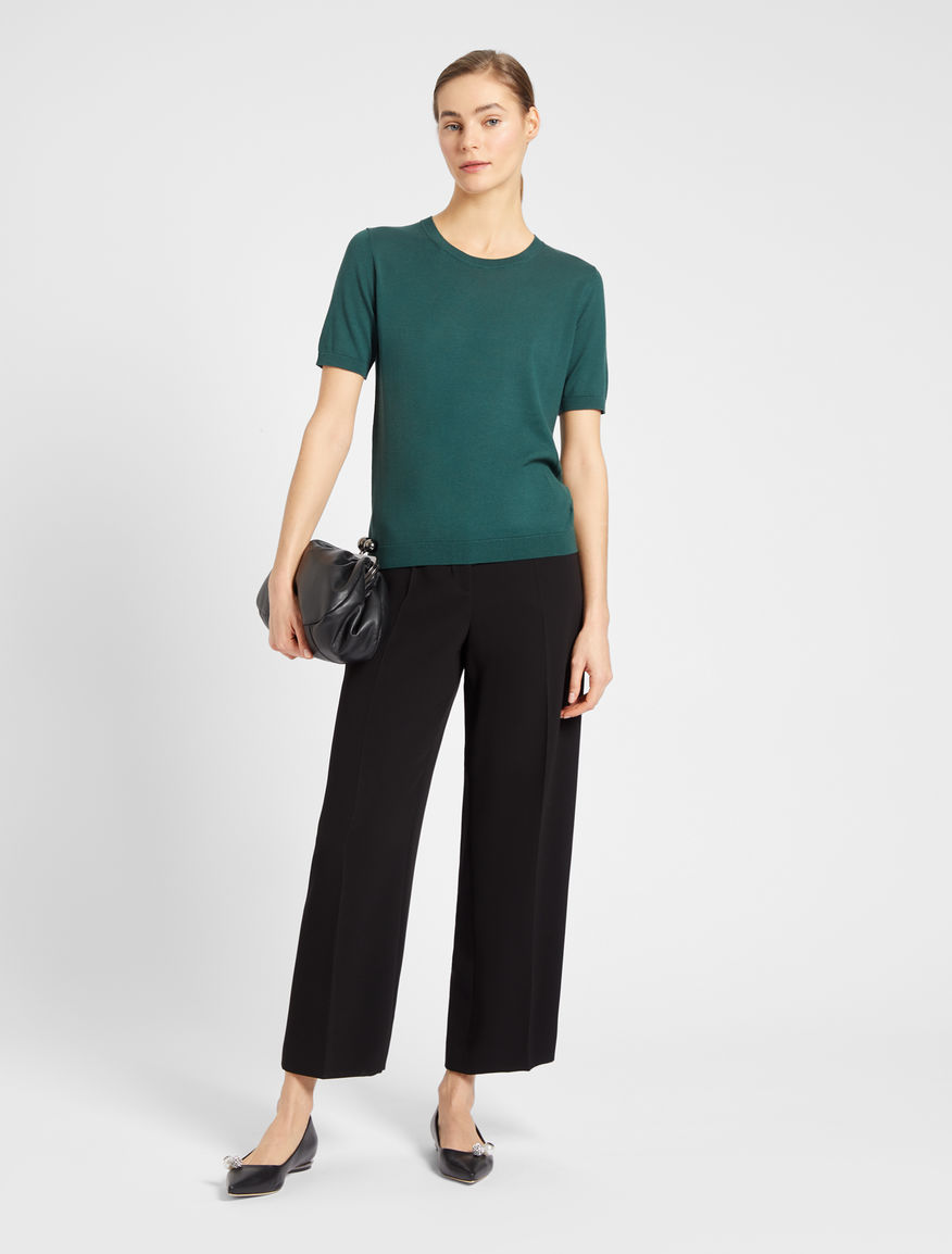 Silk and cotton yarn sweater Weekend Maxmara Silk and cotton yarn sweater Weekend Maxmara