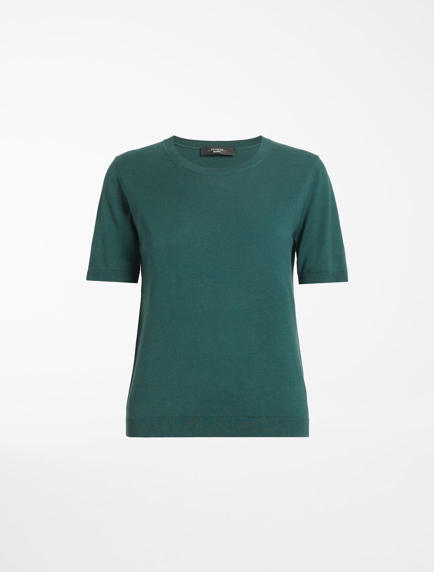 Silk and cotton yarn sweater Weekend Maxmara Silk and cotton yarn sweater Weekend Maxmara