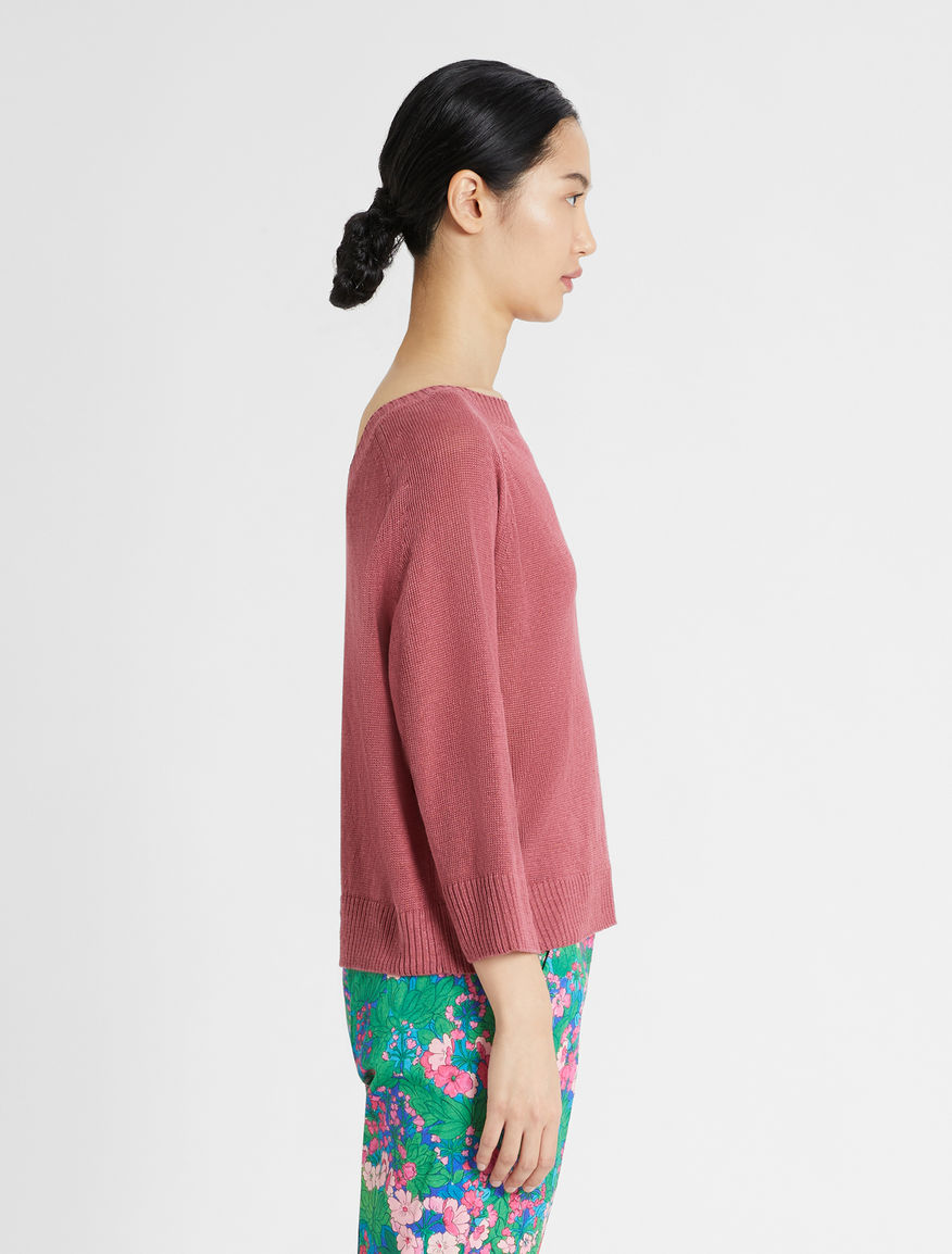 Linen cordonnet pullover Weekend Maxmara Linen cordonnet pullover Weekend Maxmara