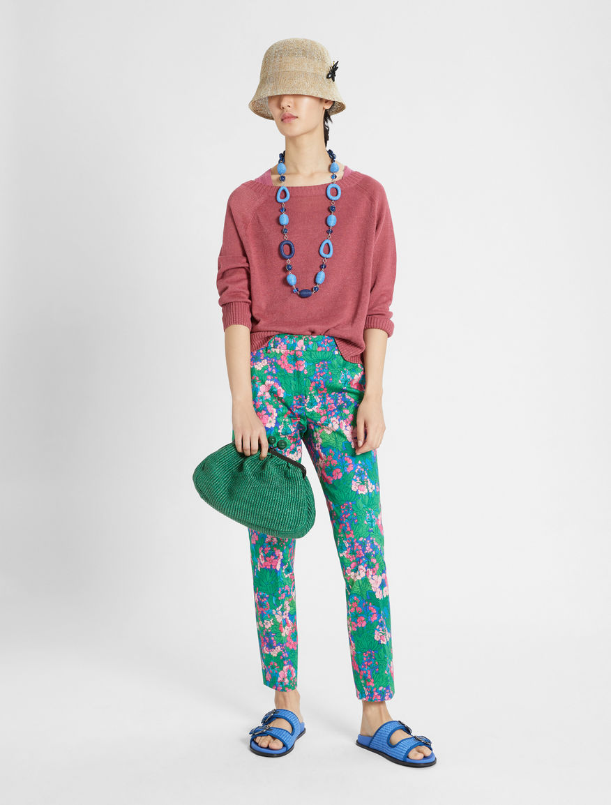Linen cordonnet pullover Weekend Maxmara Linen cordonnet pullover Weekend Maxmara