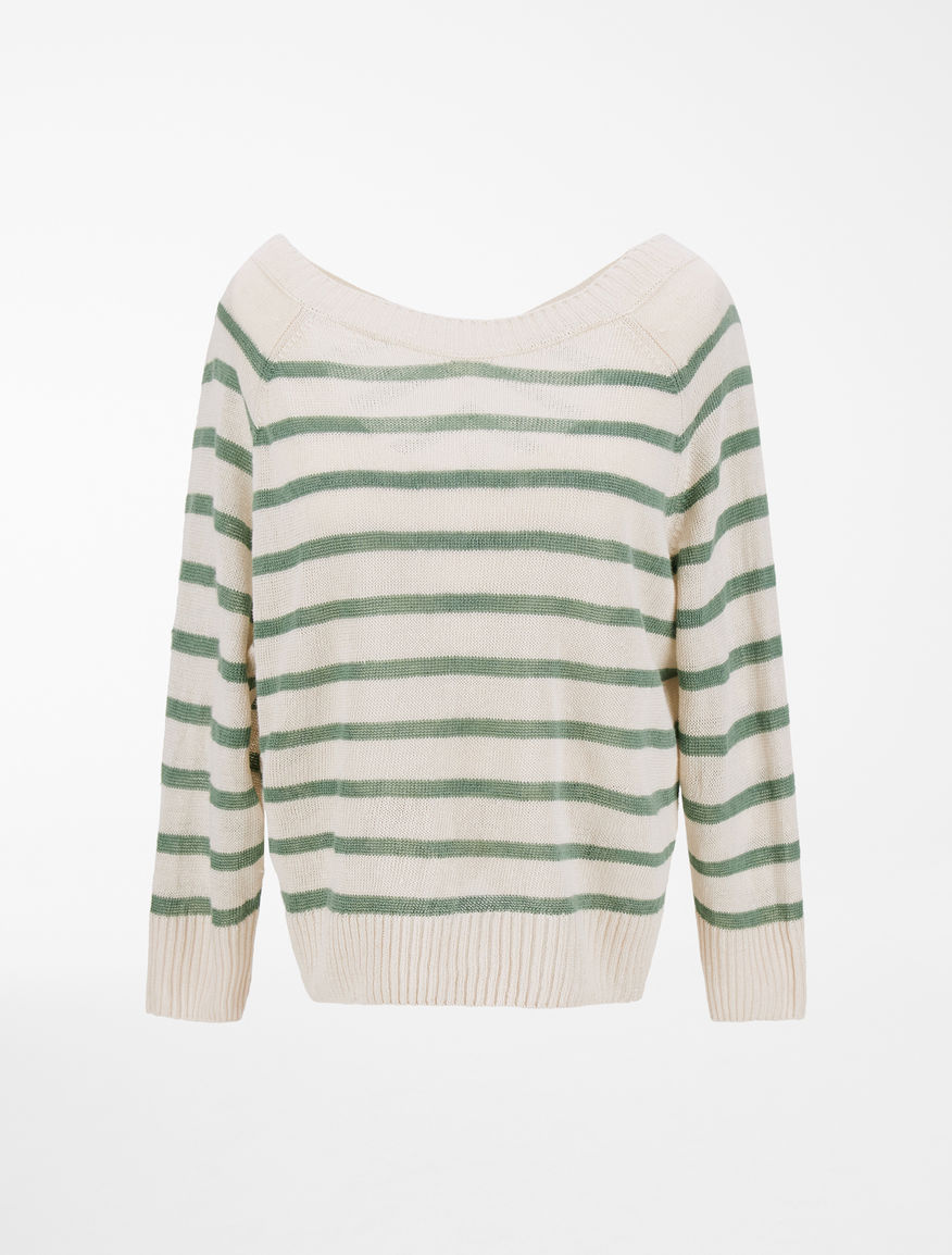 Linen cordonnet pullover Weekend Maxmara Linen cordonnet pullover Weekend Maxmara