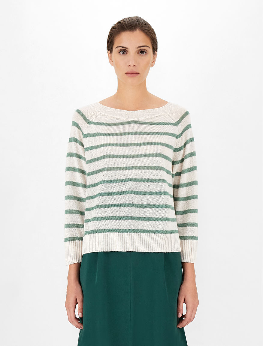 Linen cordonnet pullover Weekend Maxmara Linen cordonnet pullover Weekend Maxmara