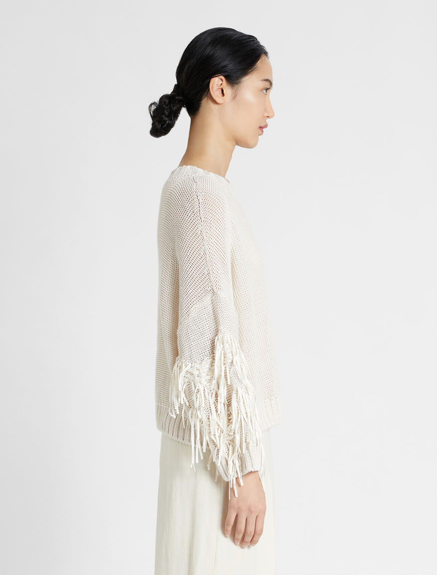 Linen cordonnet pullover Weekend Maxmara Linen cordonnet pullover Weekend Maxmara