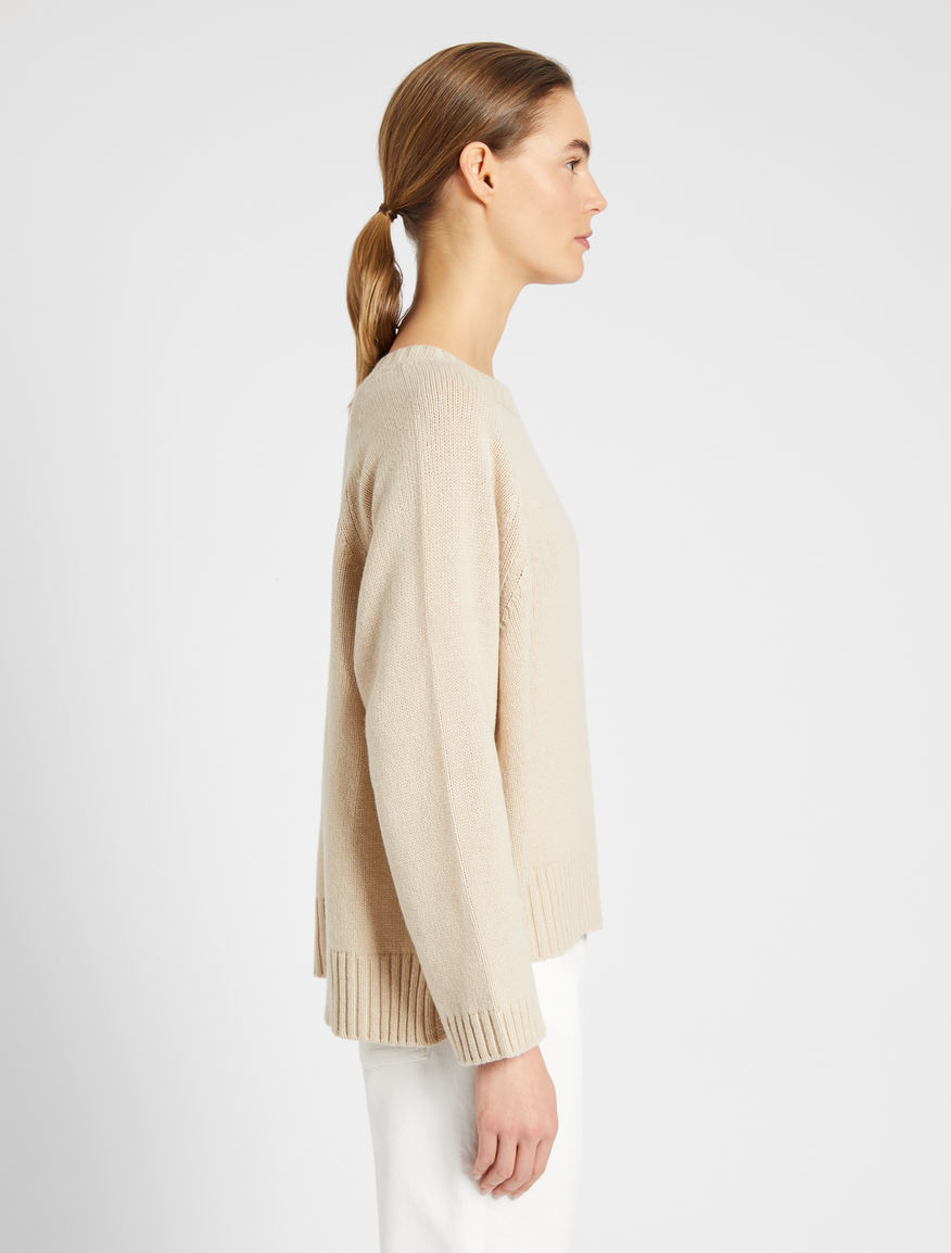 Silk and wool yarn sweater Weekend Maxmara Silk and wool yarn sweater Weekend Maxmara