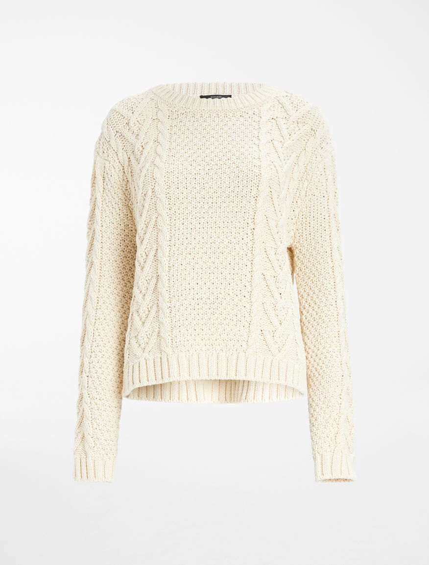 Cotton cordonnet sweater Weekend Maxmara Cotton cordonnet sweater Weekend Maxmara