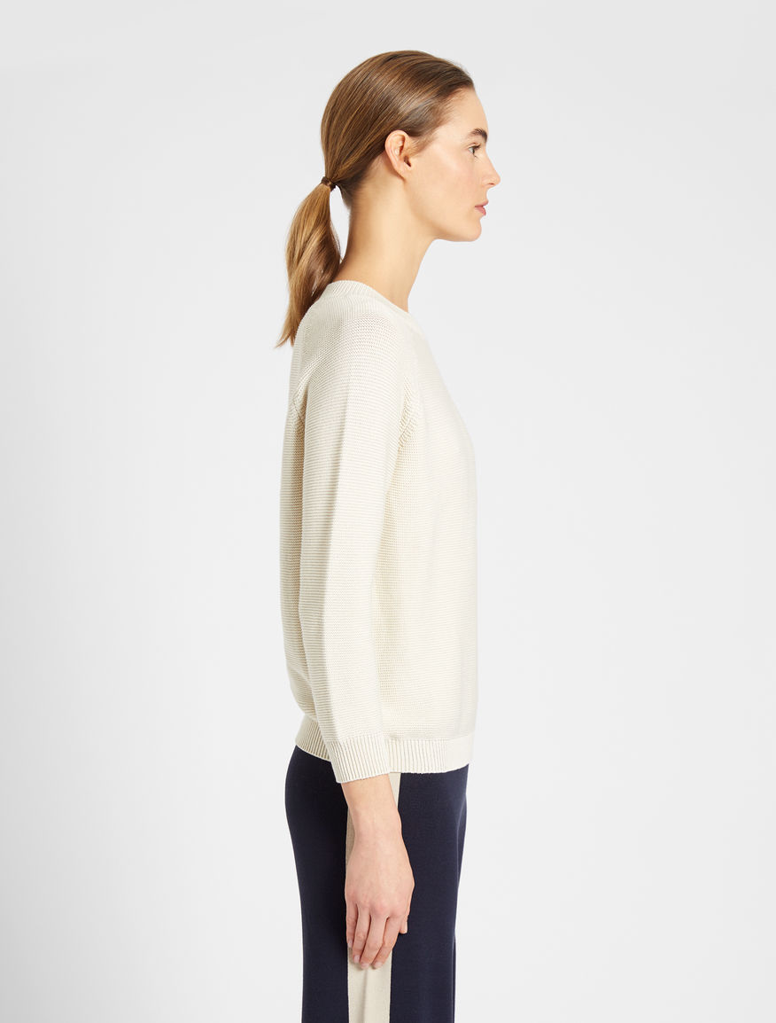 Cotton cordonnet sweater Weekend Maxmara Cotton cordonnet sweater Weekend Maxmara
