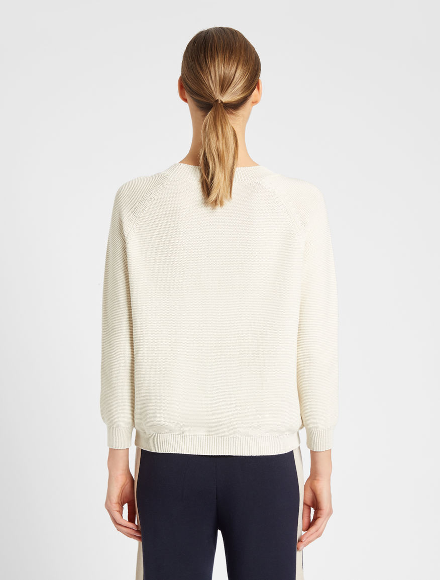 Cotton cordonnet sweater Weekend Maxmara Cotton cordonnet sweater Weekend Maxmara