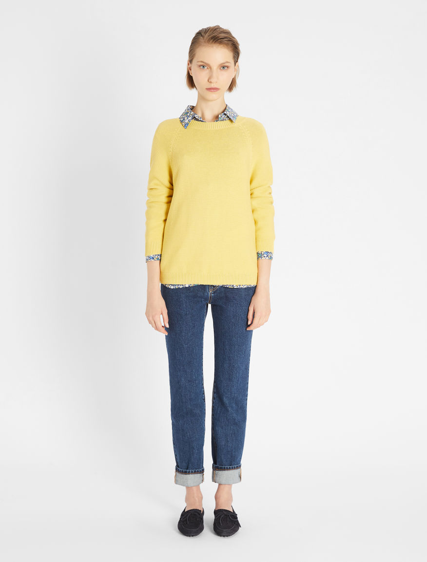 Cotton cordonnet sweater Weekend Maxmara Cotton cordonnet sweater Weekend Maxmara