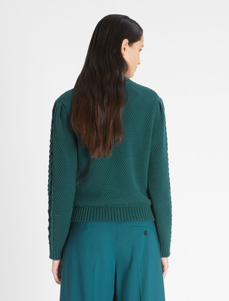 Cotton cordonnet sweater Weekend Maxmara Cotton cordonnet sweater Weekend Maxmara