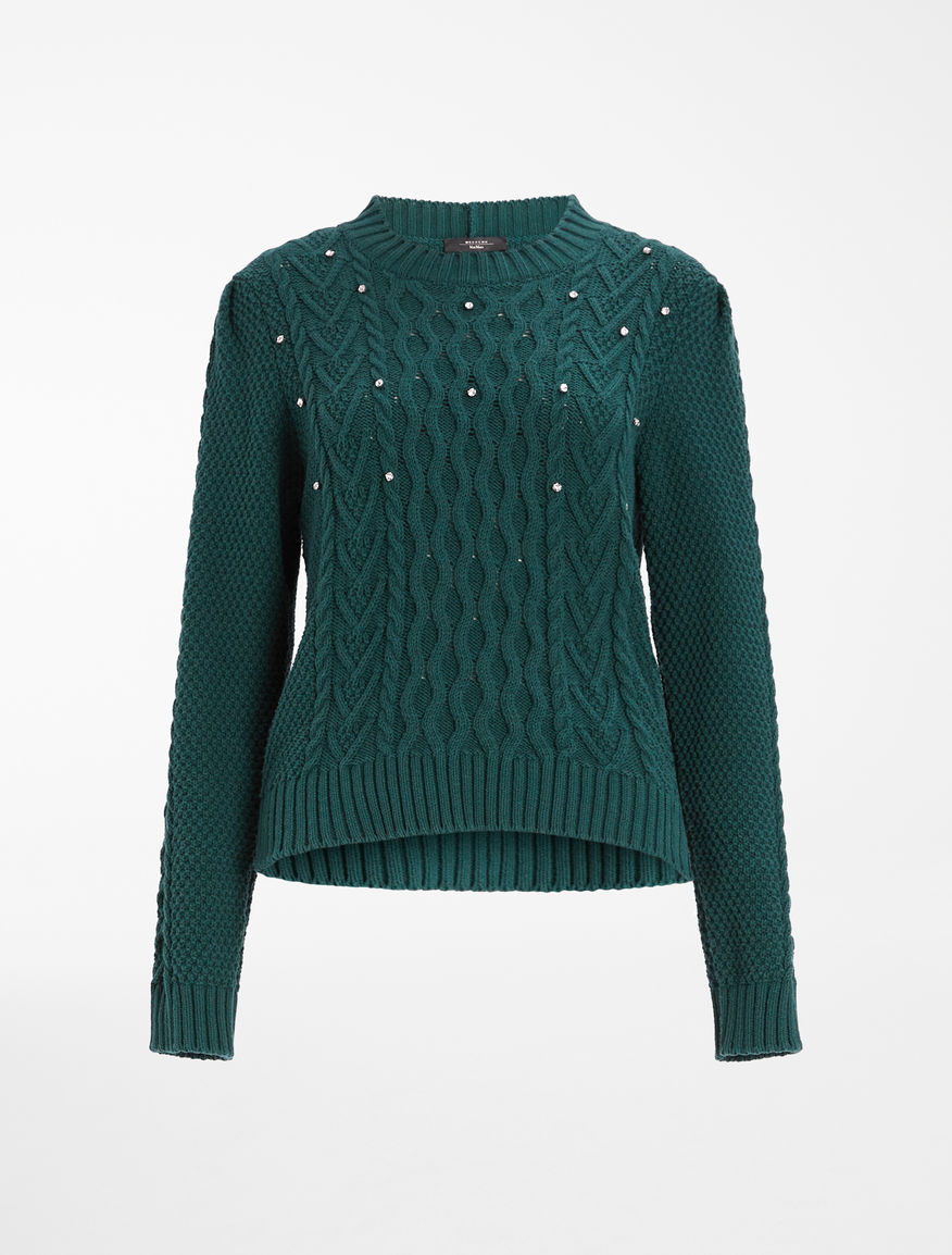 Cotton cordonnet sweater Weekend Maxmara Cotton cordonnet sweater Weekend Maxmara