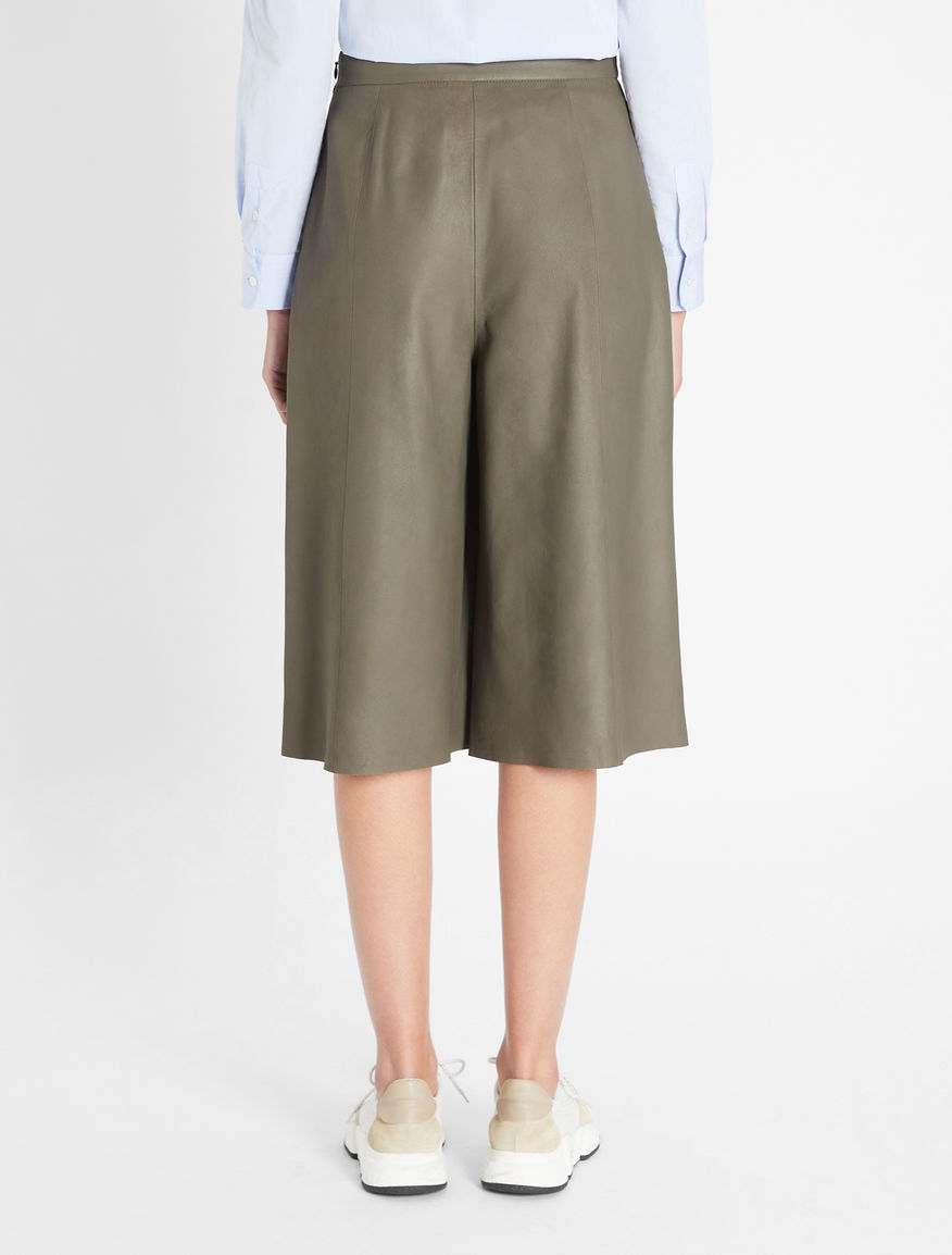 Nappa leather culottes Weekend Maxmara Nappa leather culottes Weekend Maxmara